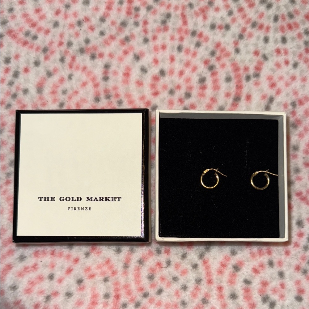 Gold Hoop Earrings